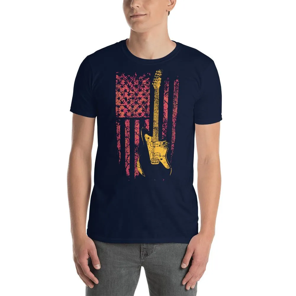 Americana J-Master Red/Orange Guitar T-Shirt