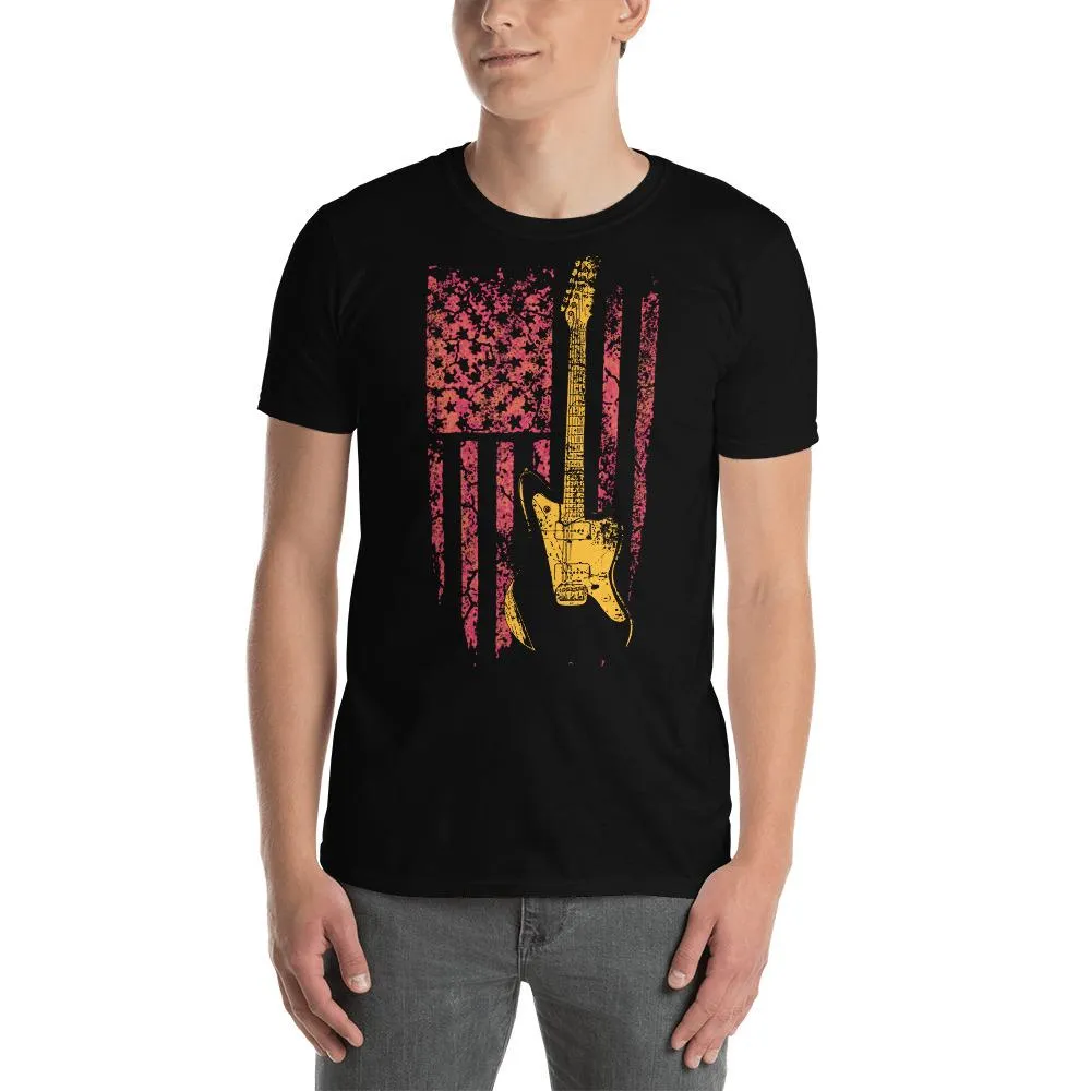 Americana J-Master Red/Orange Guitar T-Shirt