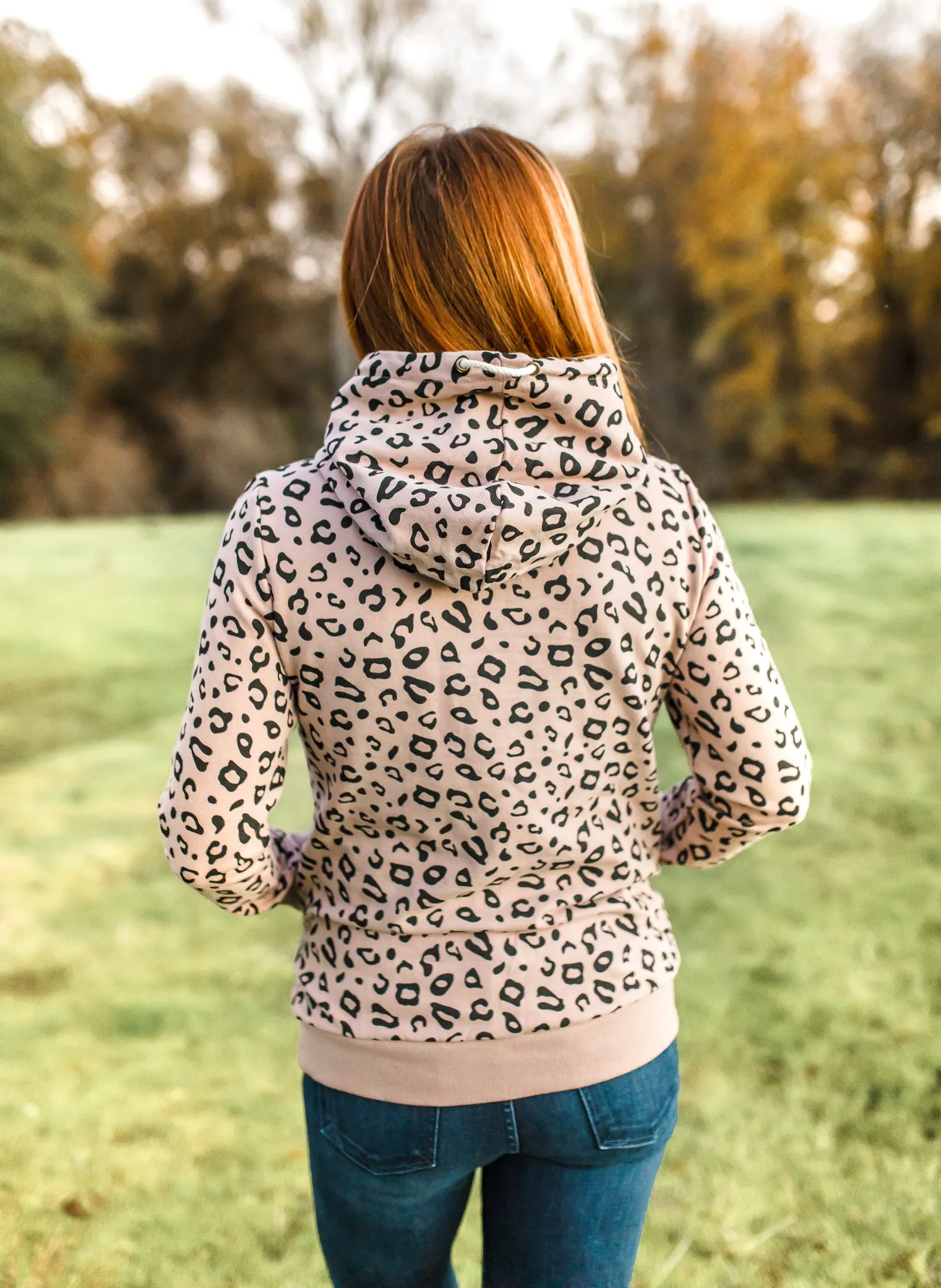 Ampersand Hoodie - Leopard