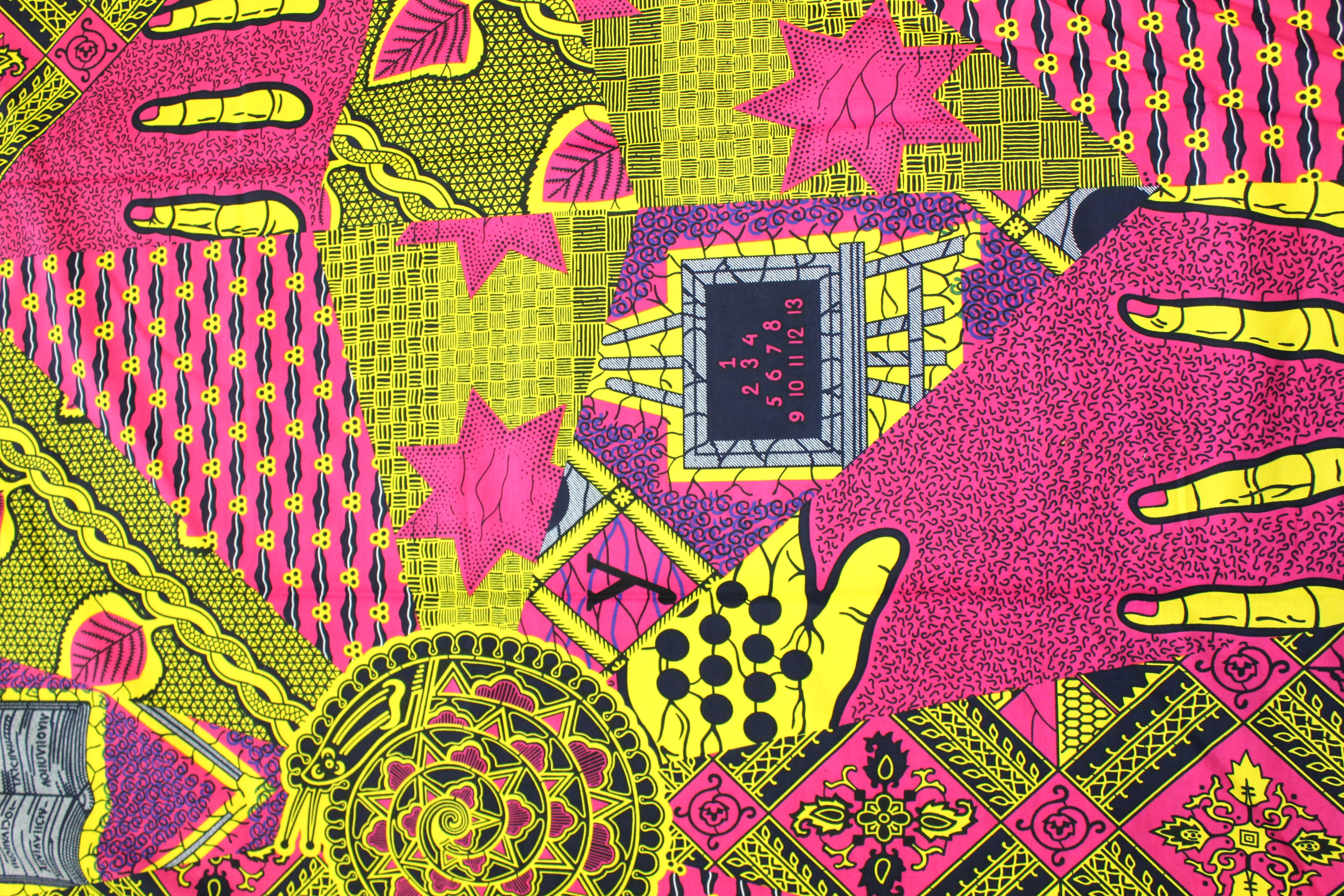 Ankara print fabric