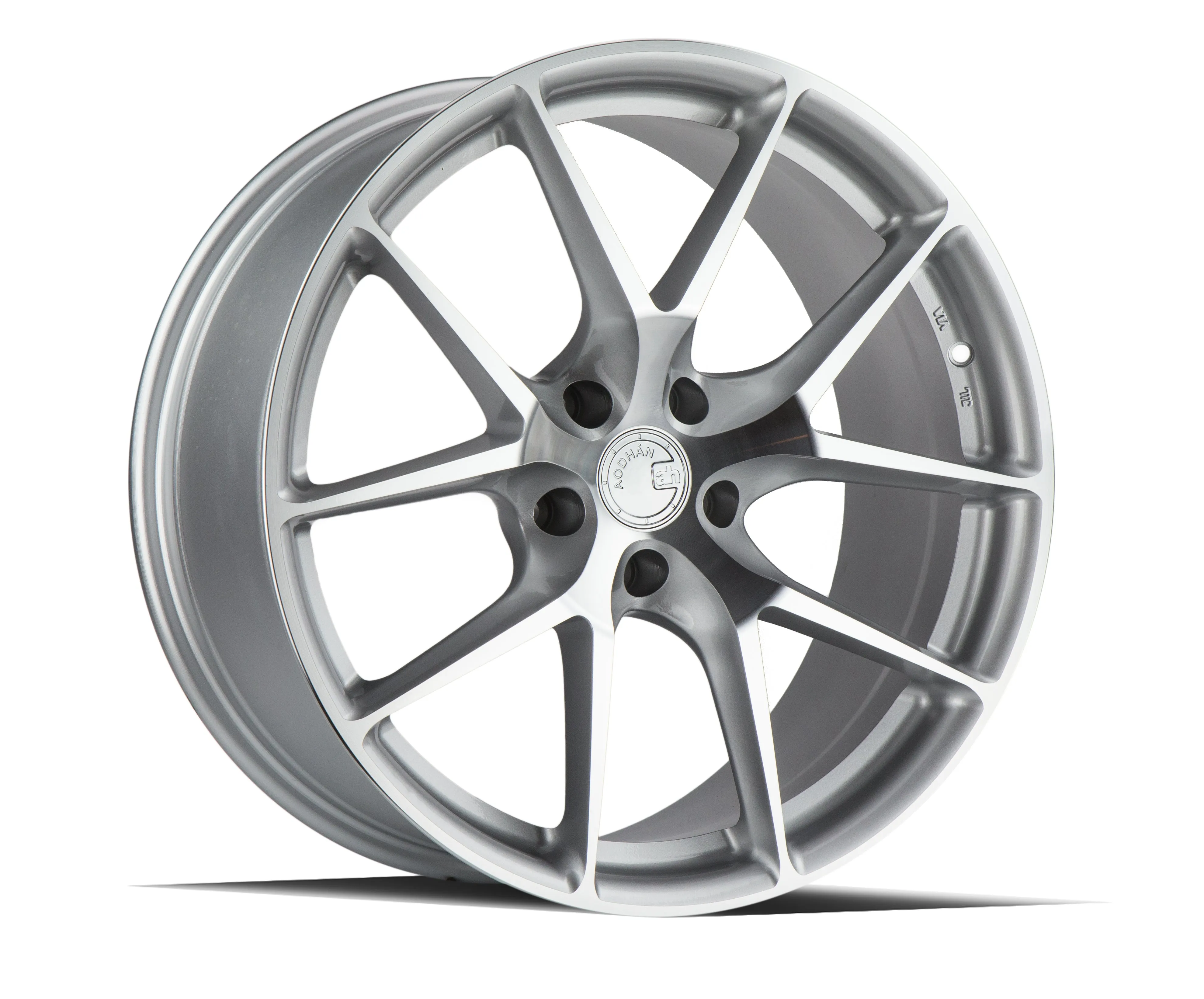 Aodhan LS007 17x7.5 5X114.3  35 Silver Machined Face