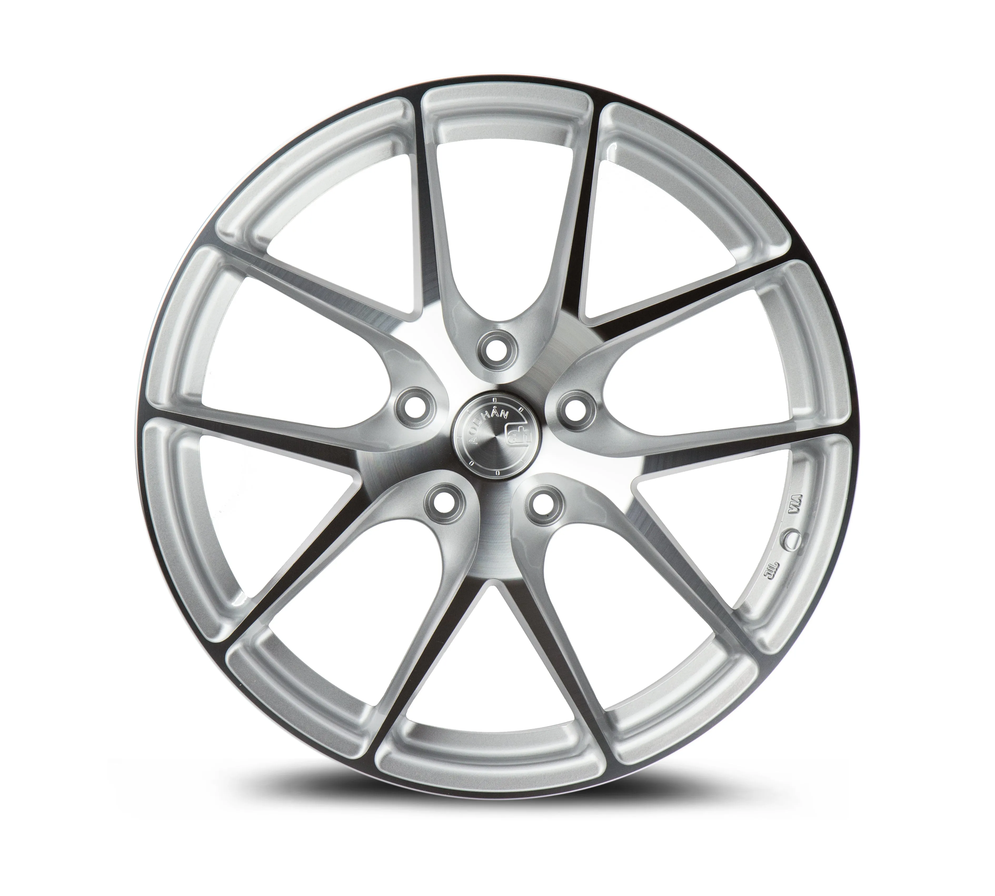 Aodhan LS007 17x7.5 5X114.3  35 Silver Machined Face