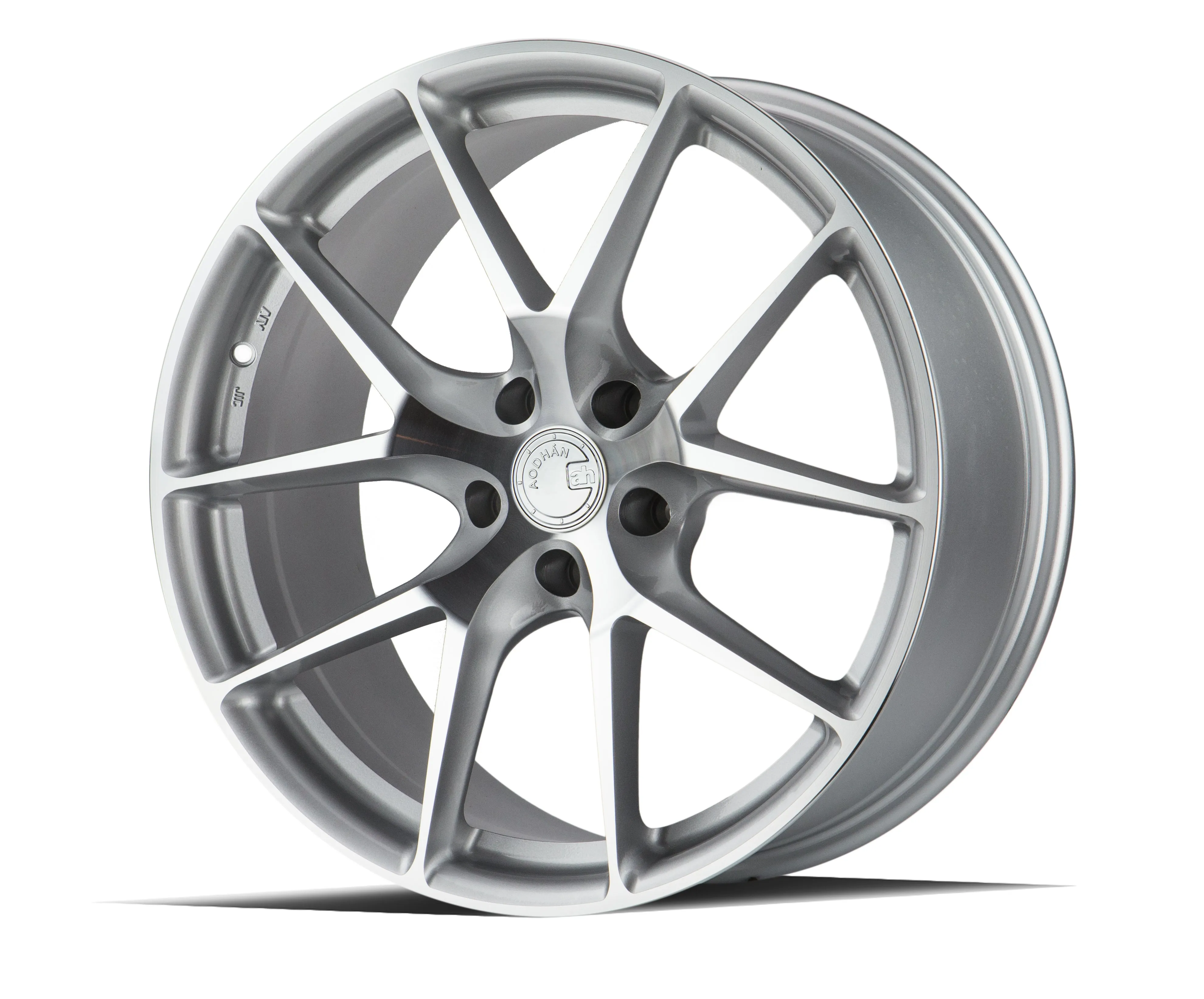 Aodhan LS007 17x7.5 5X114.3  35 Silver Machined Face