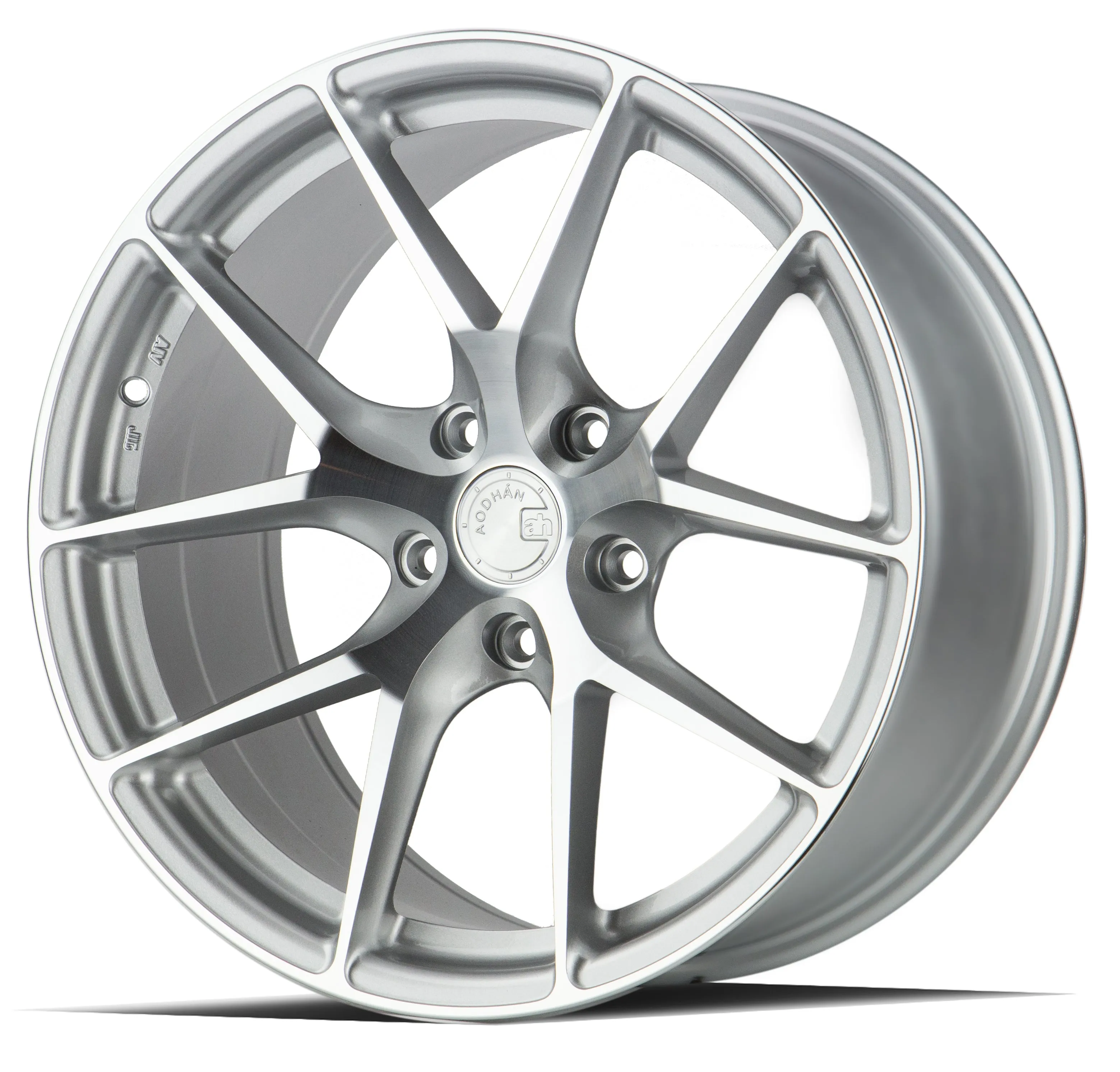 Aodhan LS007 19x9.5 5X114.3  35 Silver Machined Face