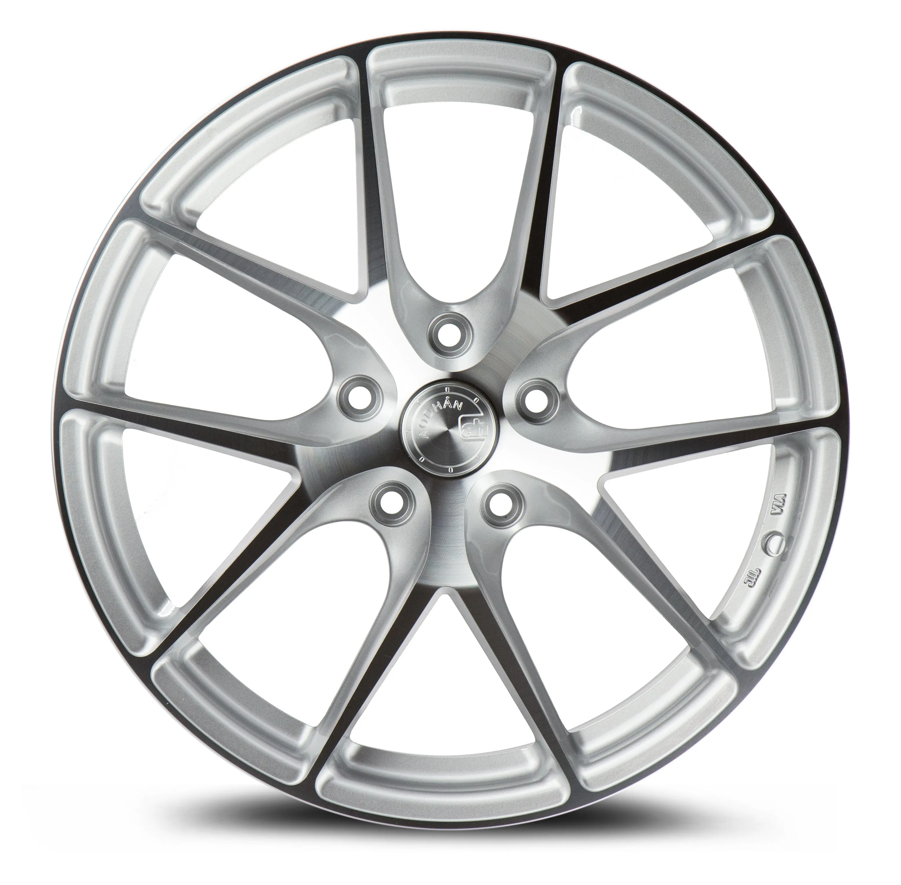 Aodhan LS007 19x9.5 5X114.3  35 Silver Machined Face