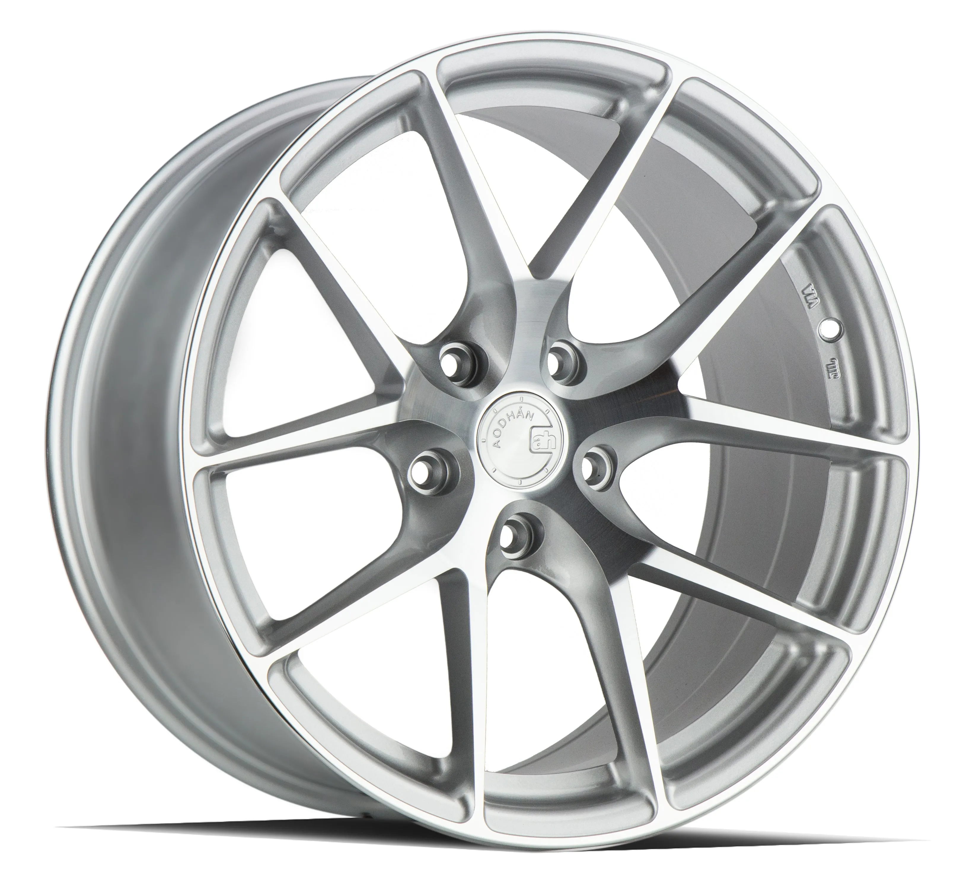 Aodhan LS007 19x9.5 5X114.3  35 Silver Machined Face