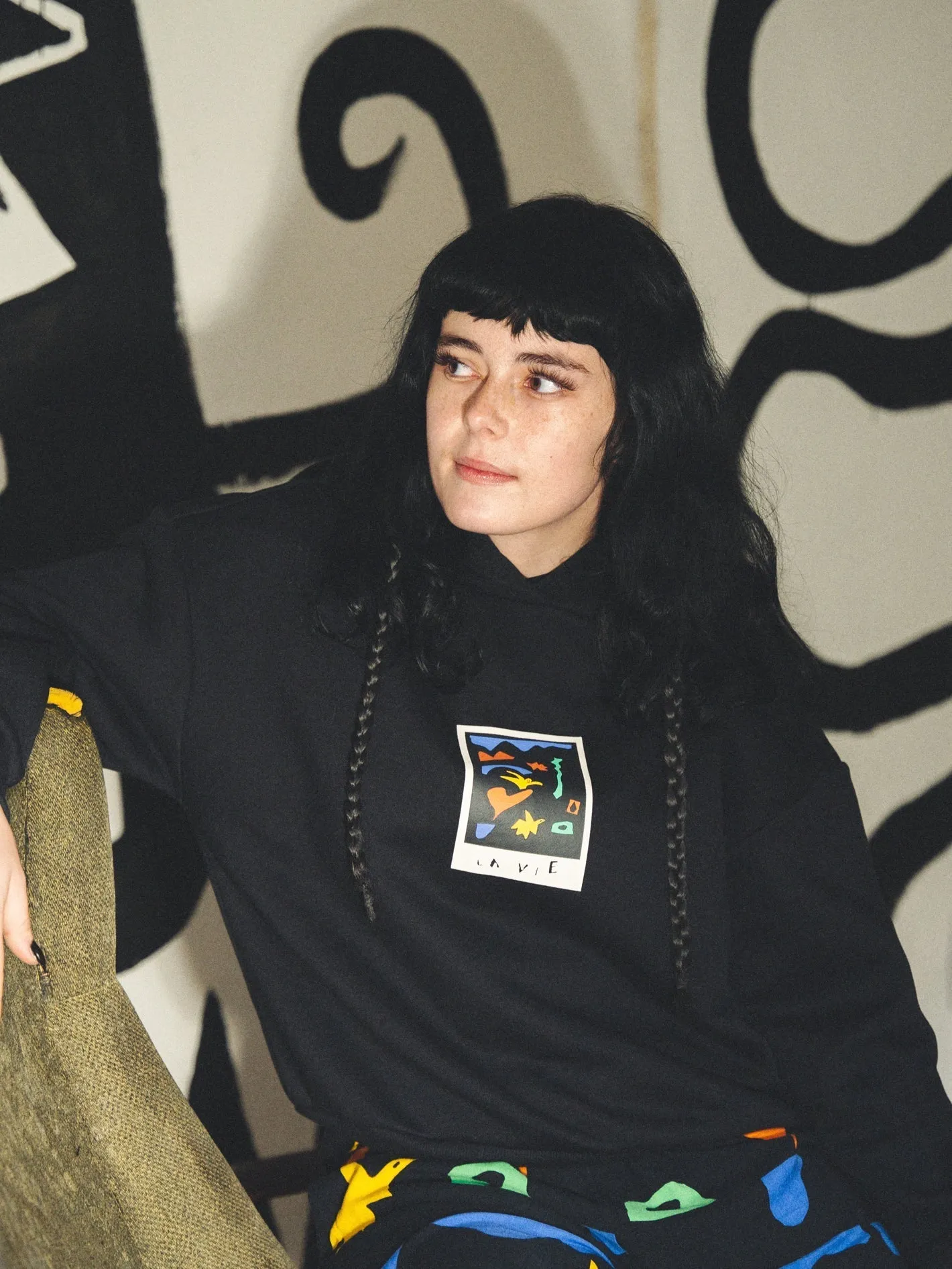 Arthur Longo Hoodie - BLACK