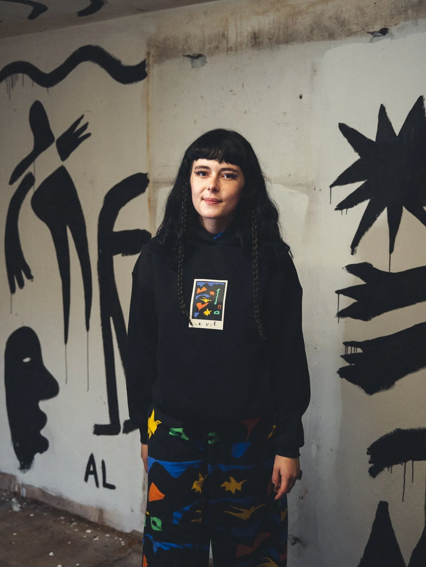 Arthur Longo Hoodie - BLACK
