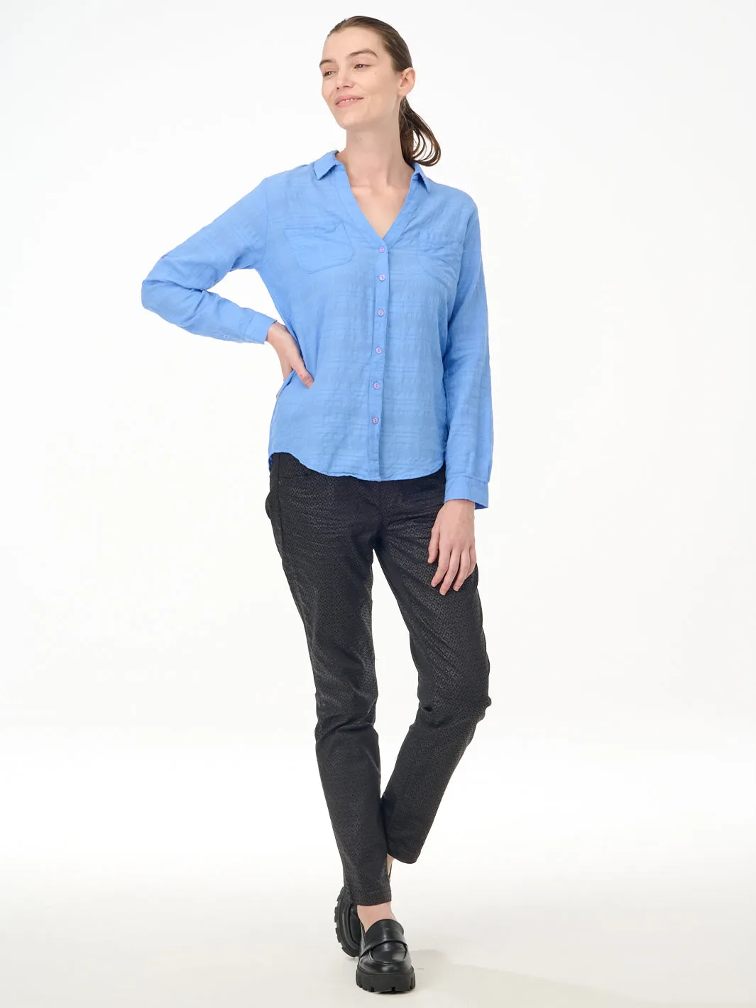 Azure Blue Shirt
