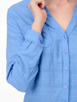 Azure Blue Shirt