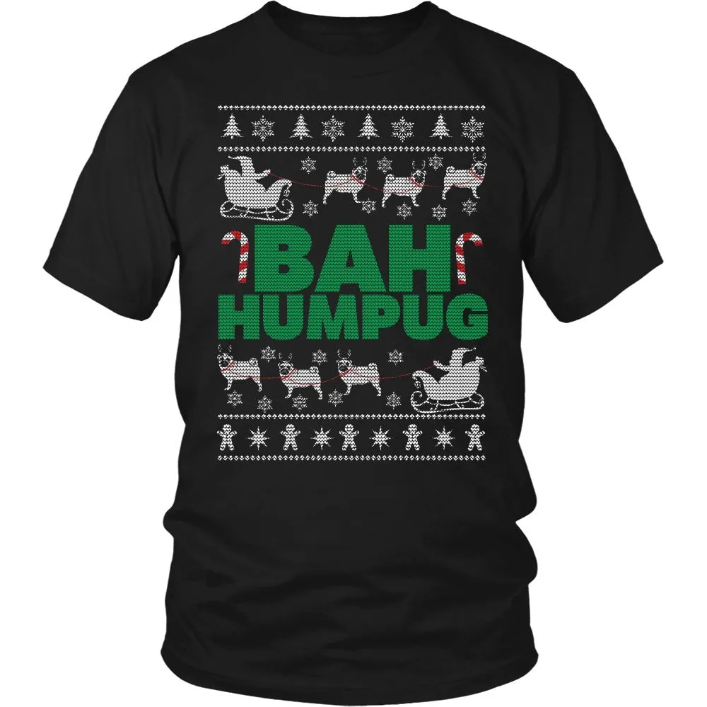 Bah HumPug Ugly Christmas Sweater Shirt