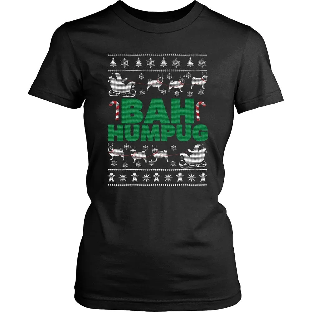 Bah HumPug Ugly Christmas Sweater Shirt