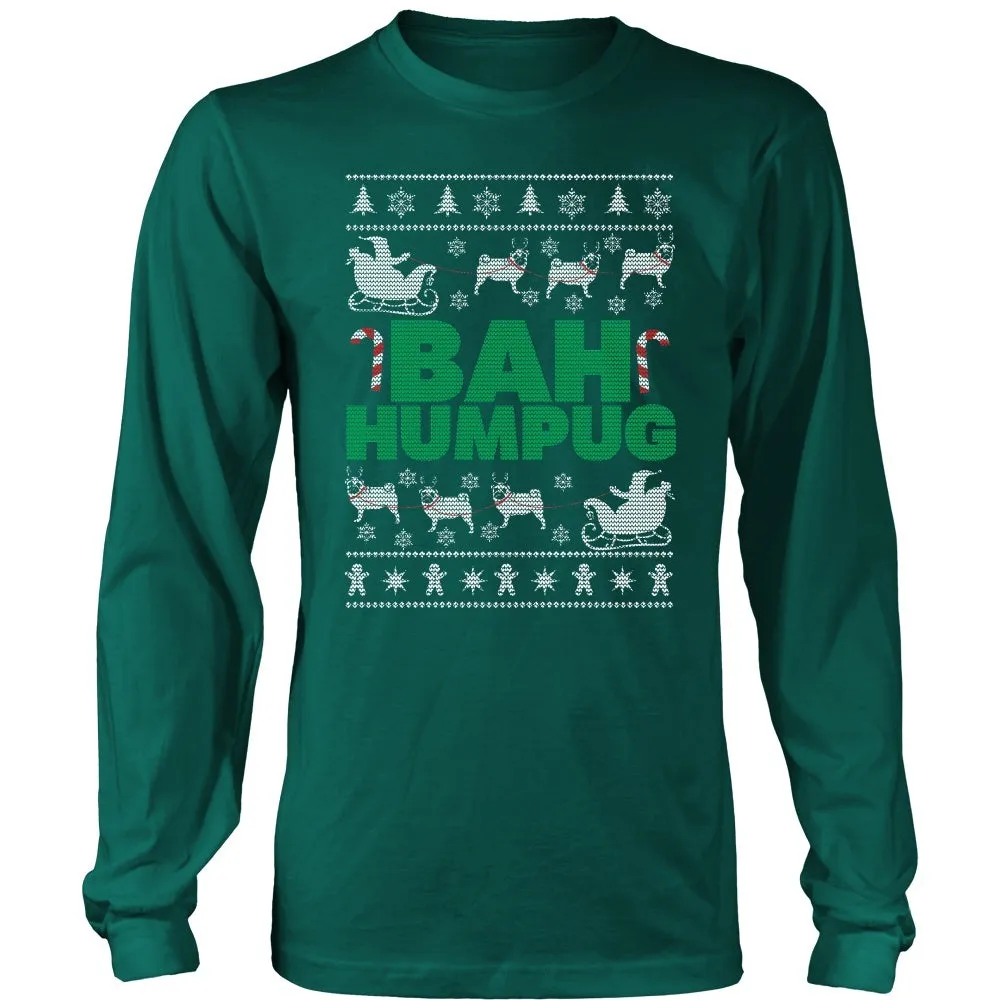 Bah HumPug Ugly Christmas Sweater Shirt