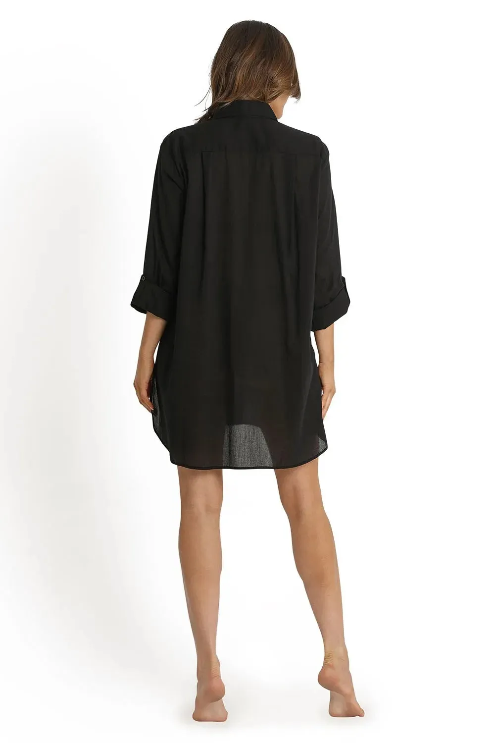 Basix Classic Painters Shirts - Black