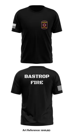 Bastrop Fire Department Store 1 Core Men's SS Performance Tee - wHRJbd