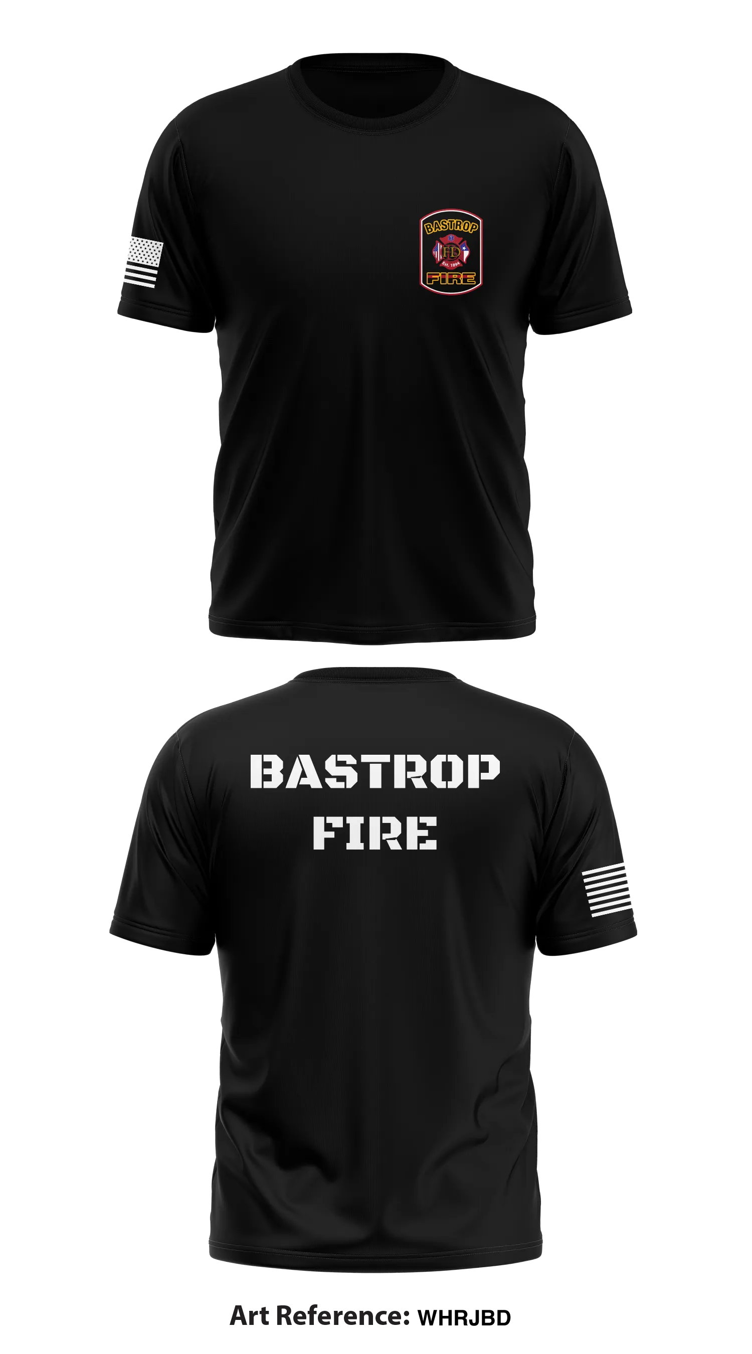 Bastrop Fire Department Store 1 Core Men's SS Performance Tee - wHRJbd