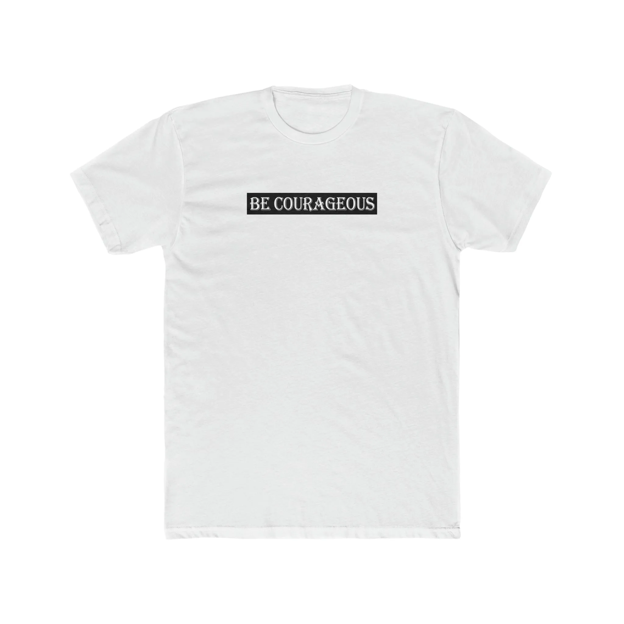 Be Courageous Men's Cotton Crew Tee