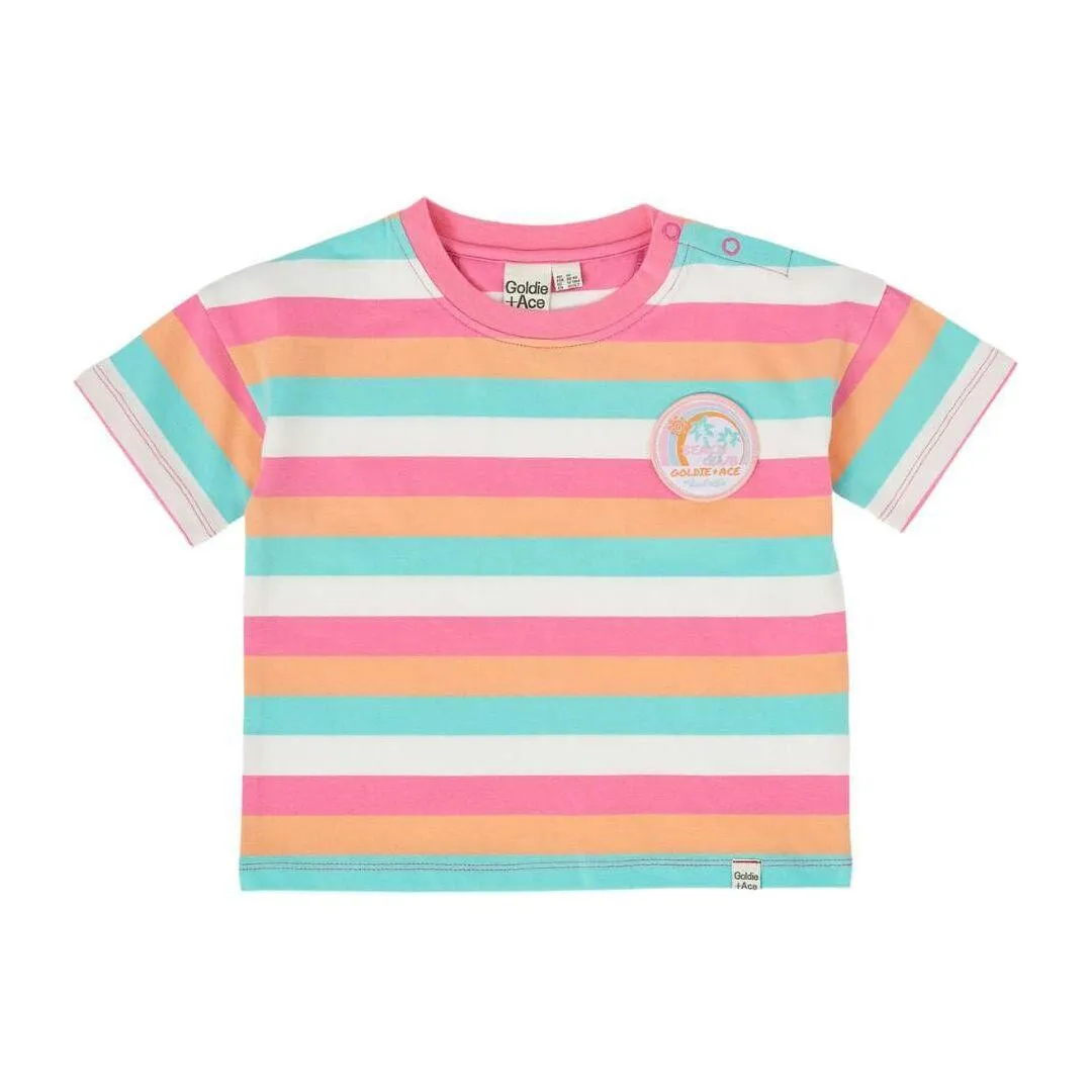 Beach Club Stripe T-Shirt