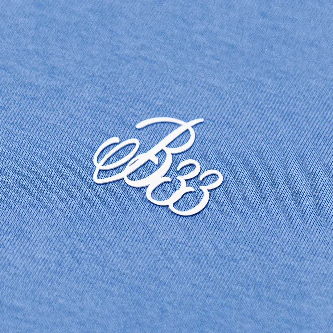 Bee Inspired Signature Hoodie Powder Blue