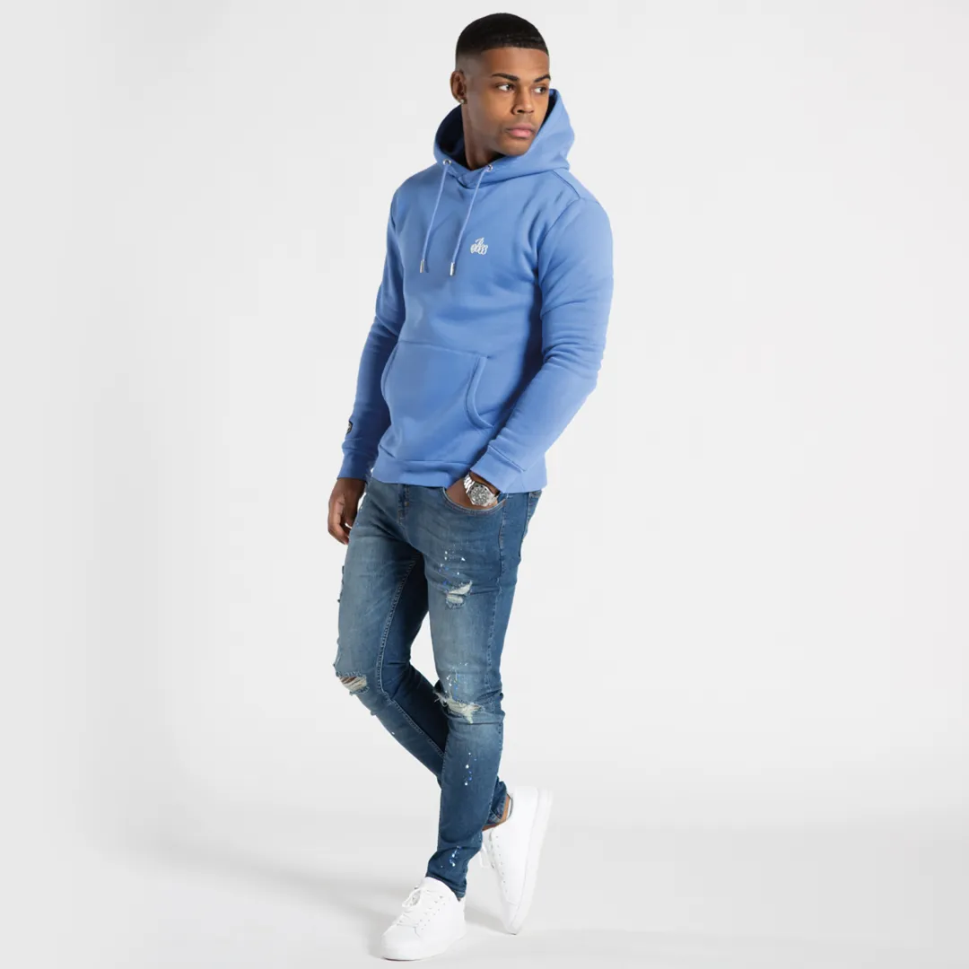Bee Inspired Signature Hoodie Powder Blue