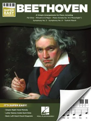 Beethoven - Super Easy Songbook (Super Easy Piano Solo)