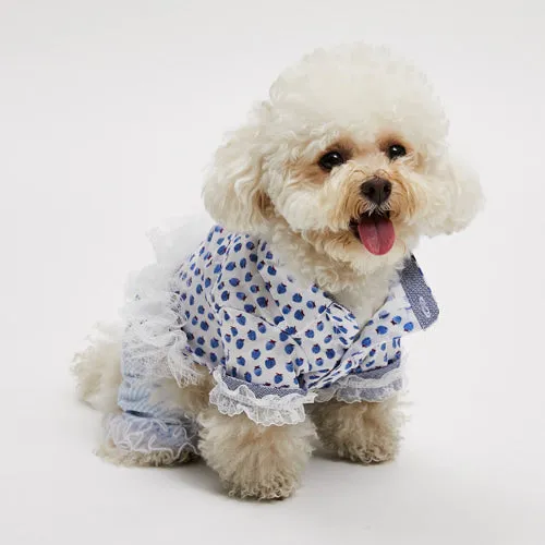 berry strawberry shirt couture - last small/medium fits 5-9 lbs