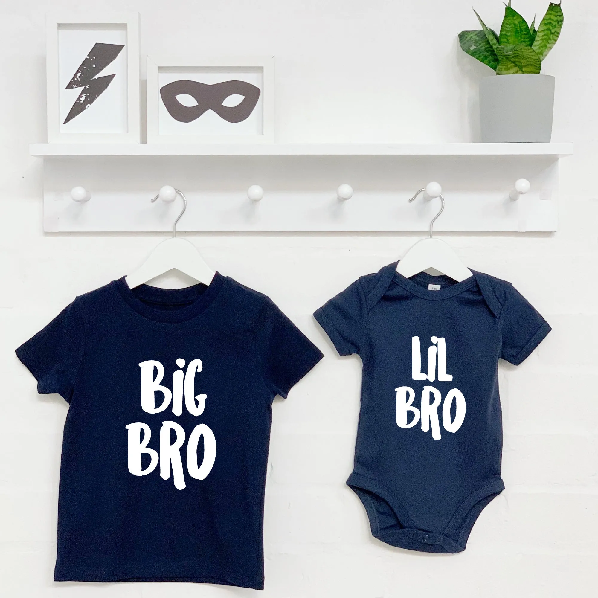 Big Bro Lil Bro / Big Sis Lil Sis Sibling Set