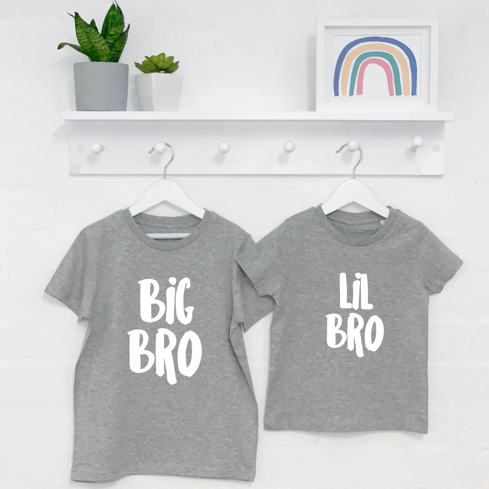 Big Bro Lil Bro / Big Sis Lil Sis Sibling Set