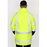 Bisley Taped Hi-Vis Rain Shell Jacket
