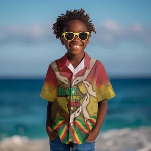 Black History Month Kid Hawaiian Shirt I Am Black DT04