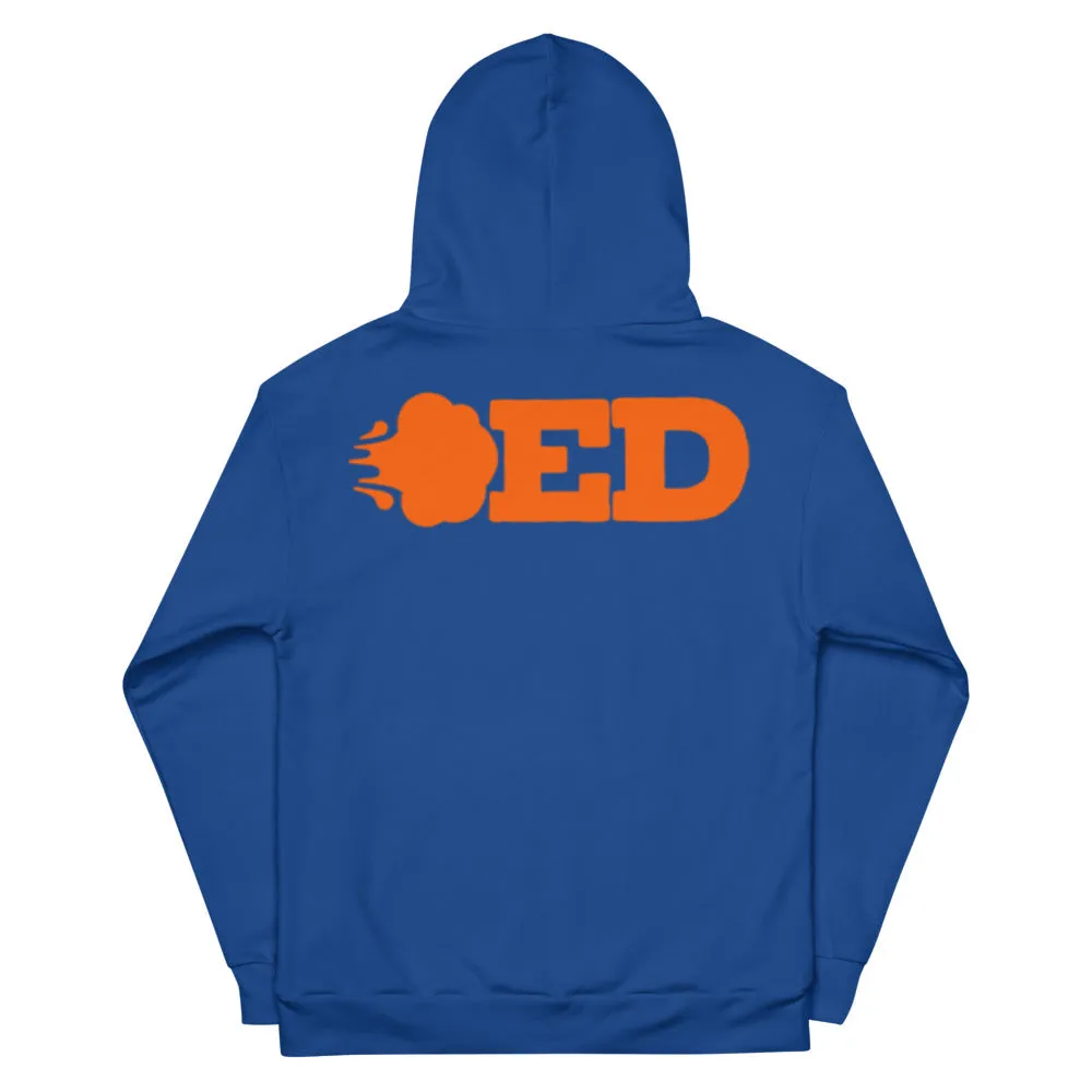 Blowed Hoodie - Blue & Orange