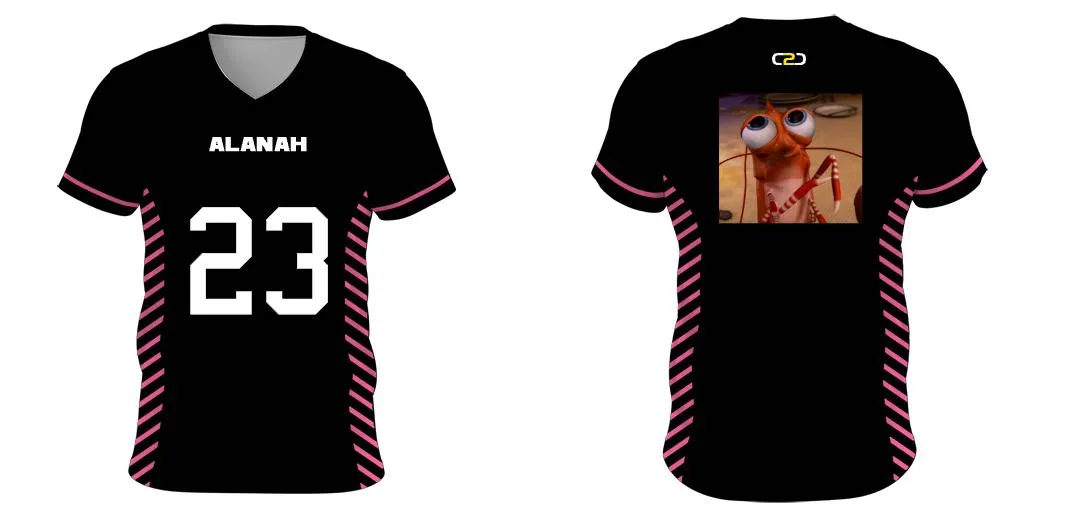 Boomers V Neck Warmup Shirt Design Your Own Custom