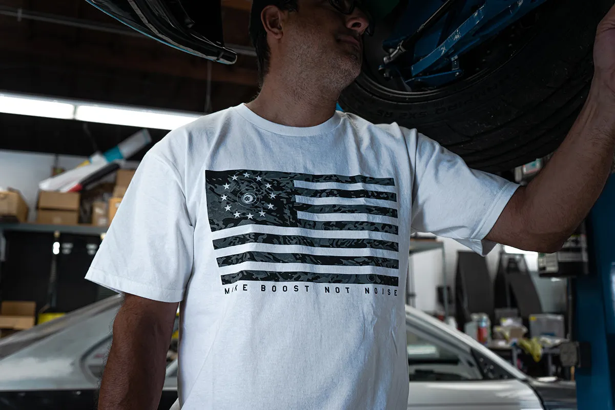 Boost Brigade Flag 2.0 Tee - White