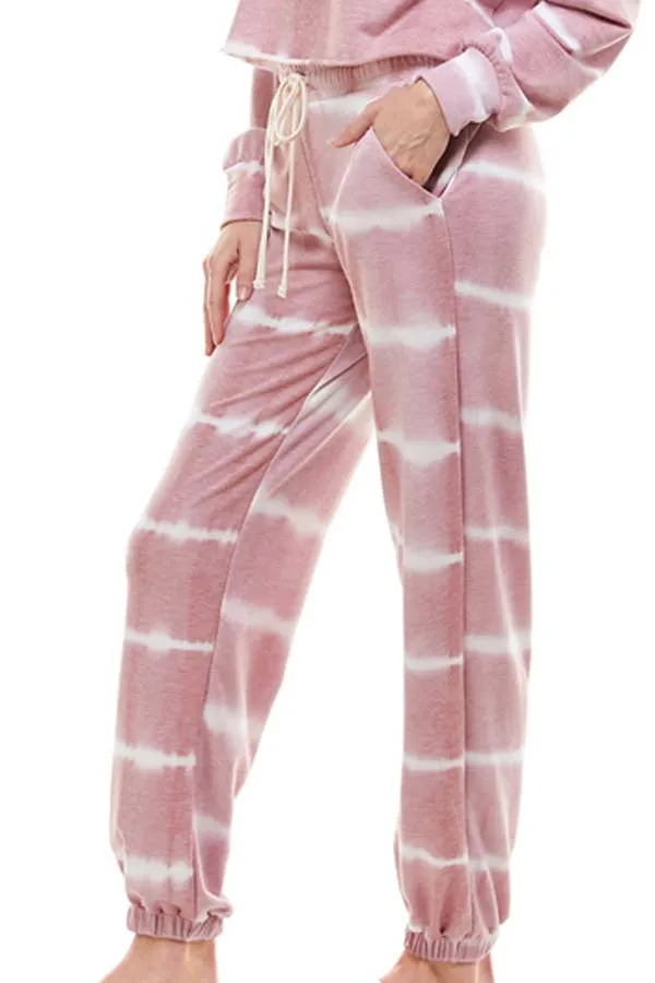 BOXY HOODIES TOP AND WIDE JOGGER - 1039SET
