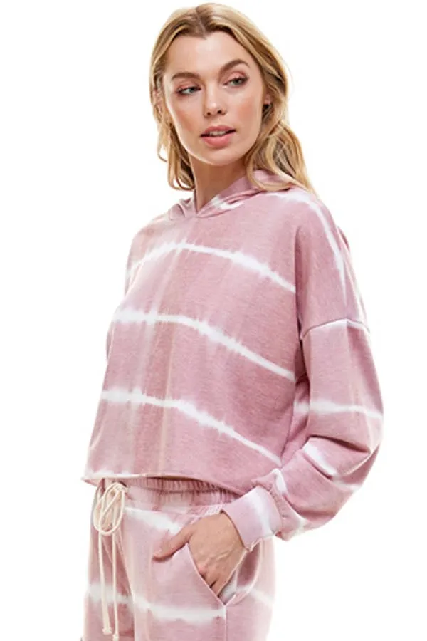BOXY HOODIES TOP AND WIDE JOGGER - 1039SET