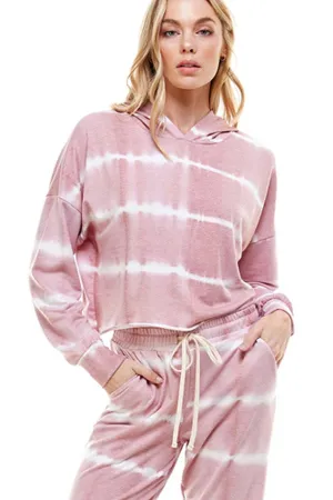 BOXY HOODIES TOP AND WIDE JOGGER - 1039SET