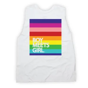 BOY MEETS GIRL® Pride Muscle Tank
