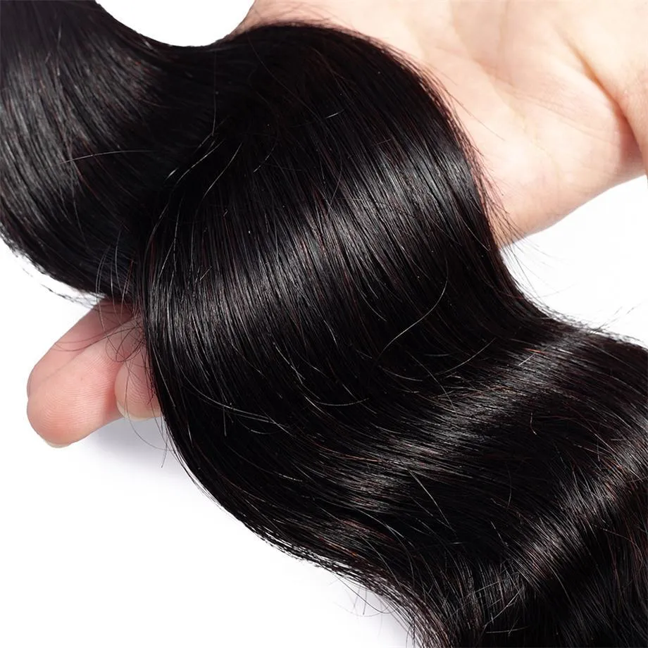Brazilian Loose Deep 3 Bundles 100% Human Hair Weave Bundles Remy Hair Extension MYLOCKME