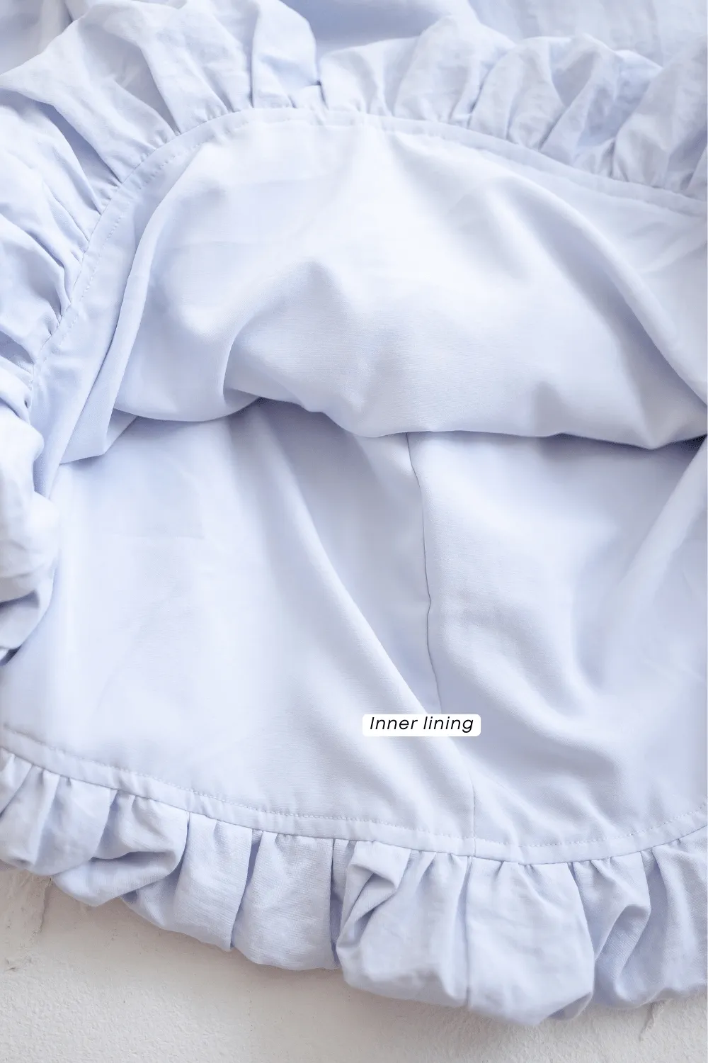 BRIA BUBBLE SKIRT IN WHITE