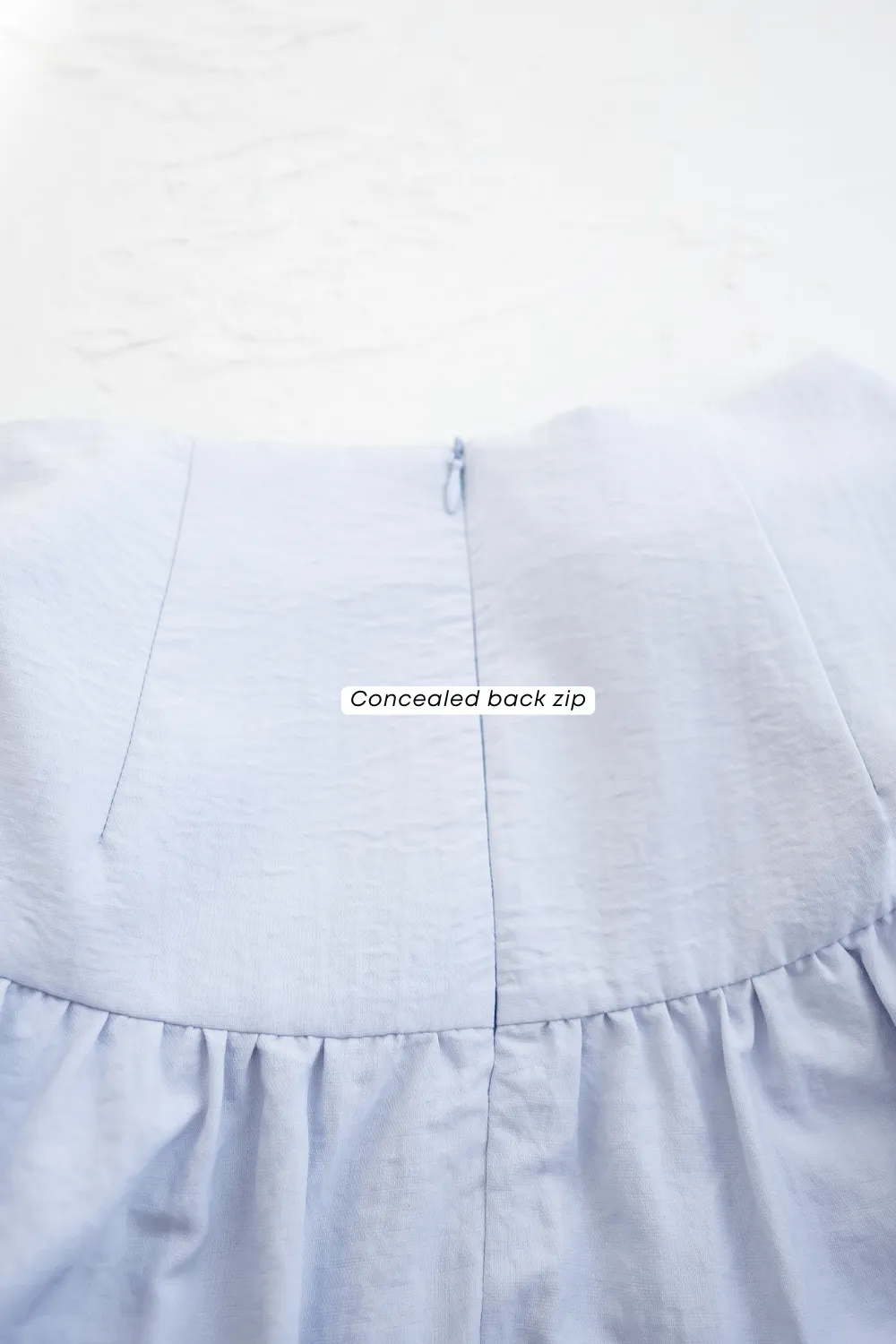 BRIA BUBBLE SKIRT IN WHITE