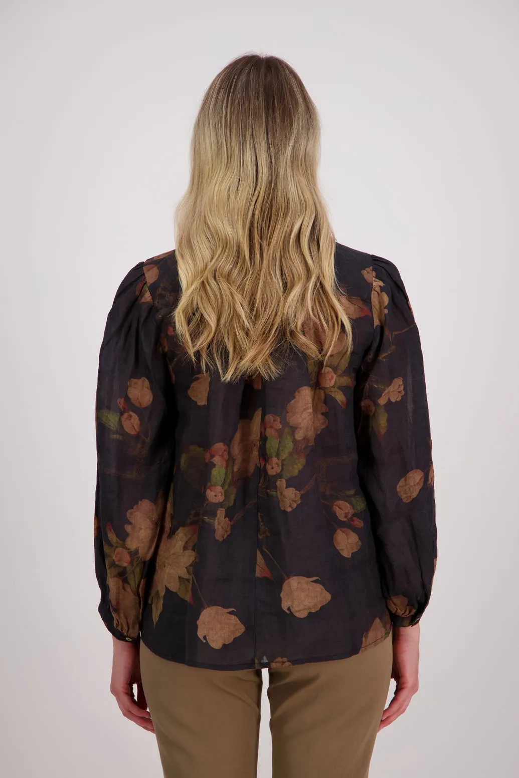 Briarwood Harper Top - Black Floral