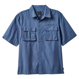 Brixton Surplus Shortsleeve Shirt - Pacific Blue