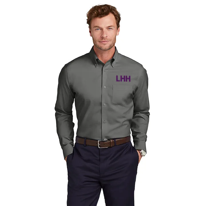 Brooks Brothers - Wrinkle-Free Stretch Pinpoint Shirt. BB18000.