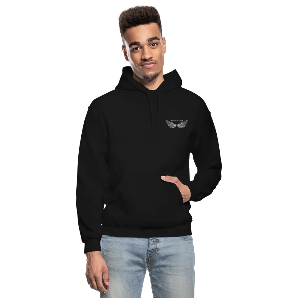 Brother Amazing Angel - Sister of an Angel Front Gildan Heavy Blend Adult Hoodie