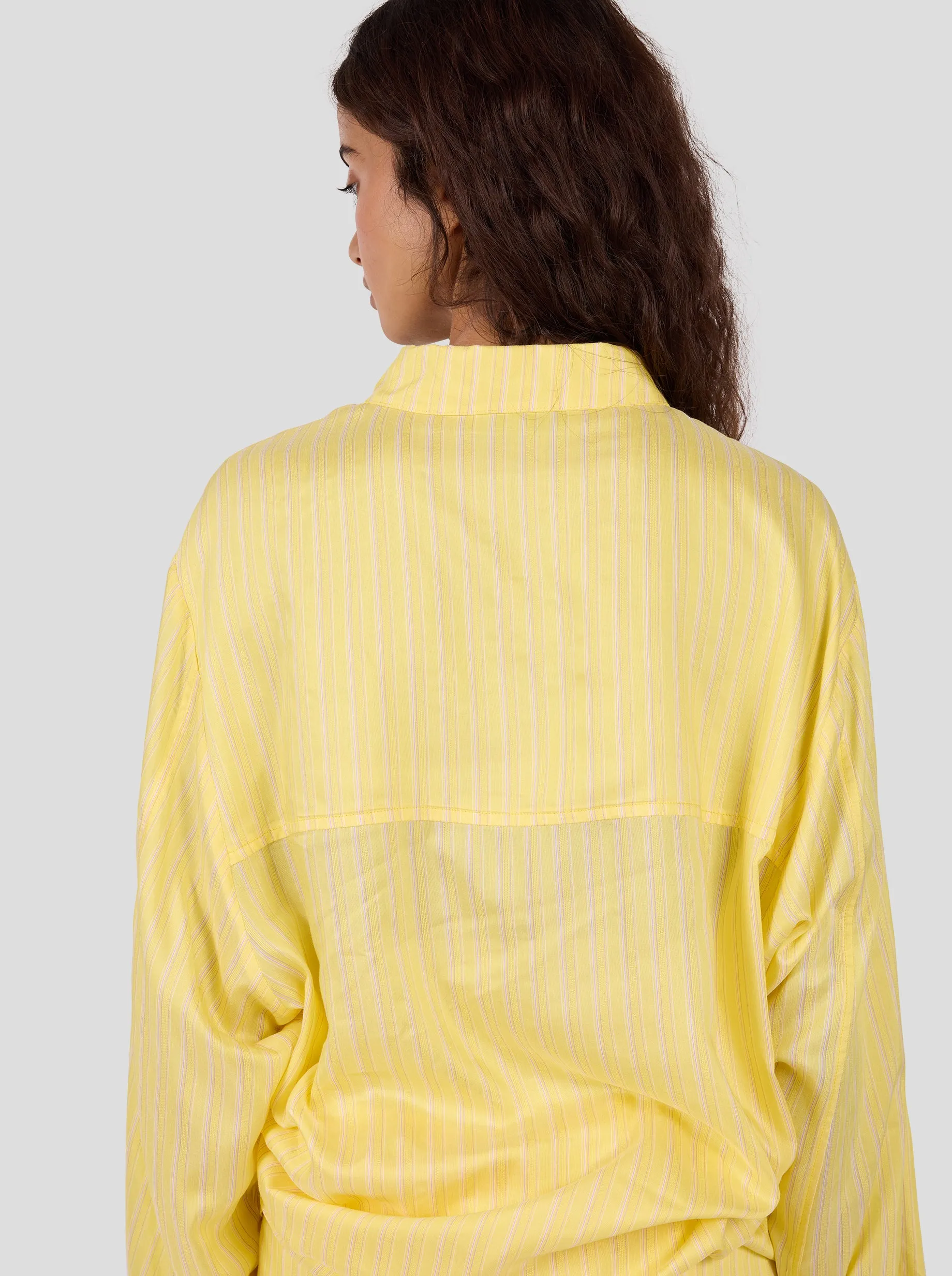 Buffalo Shirt in Limoncello Stripes