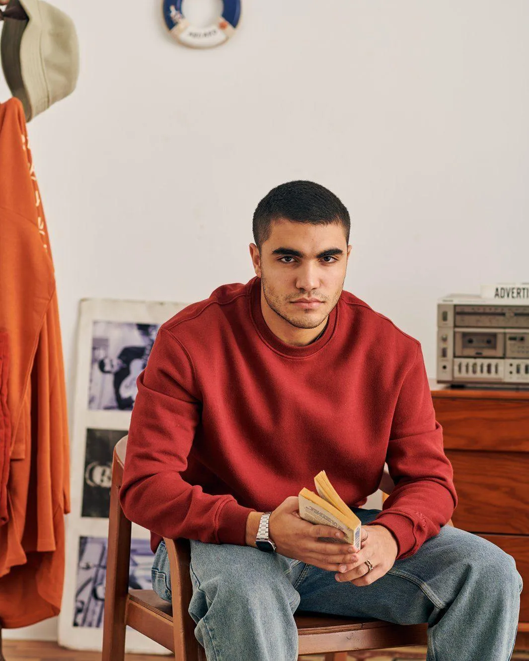 Burgundy Crewneck