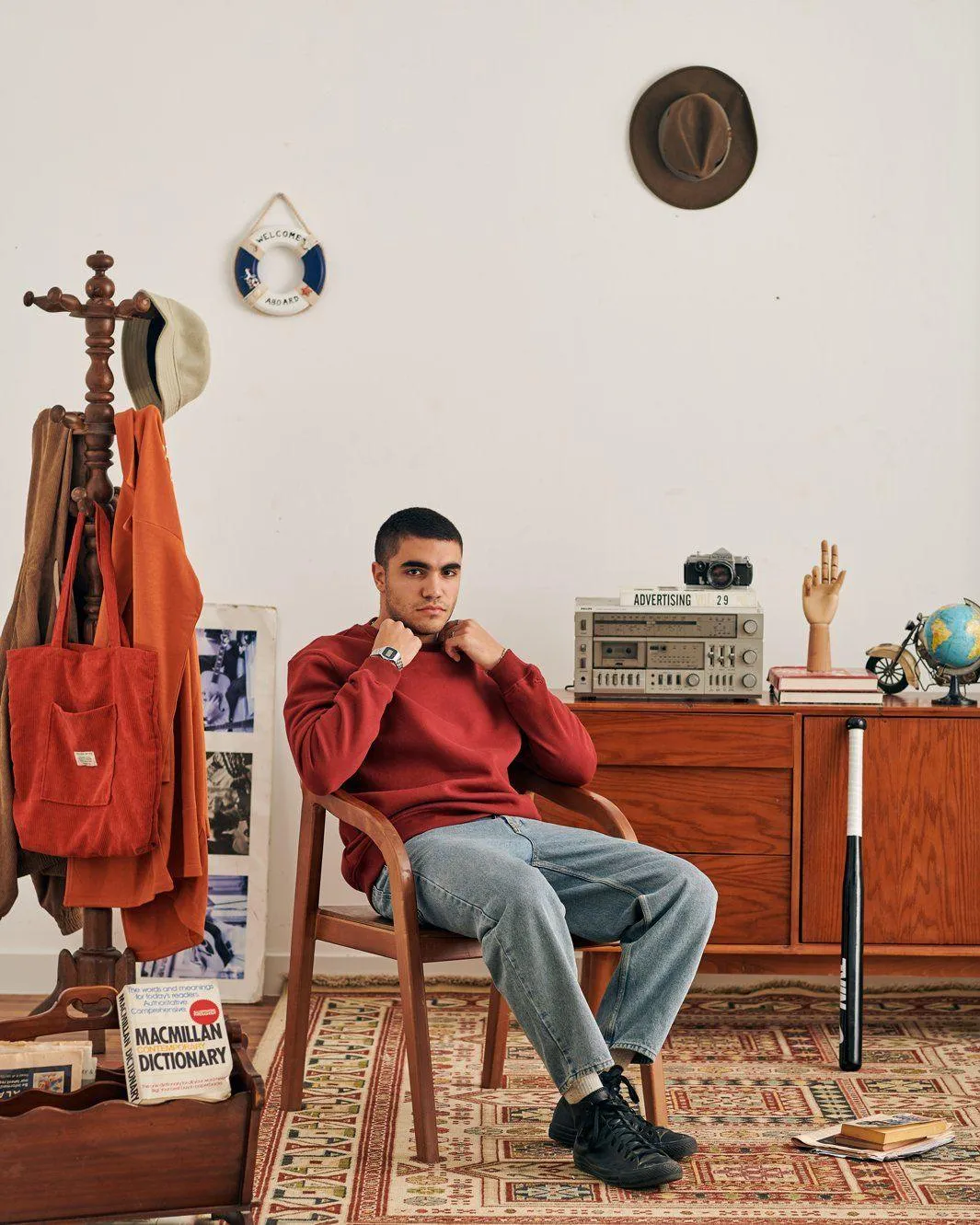 Burgundy Crewneck