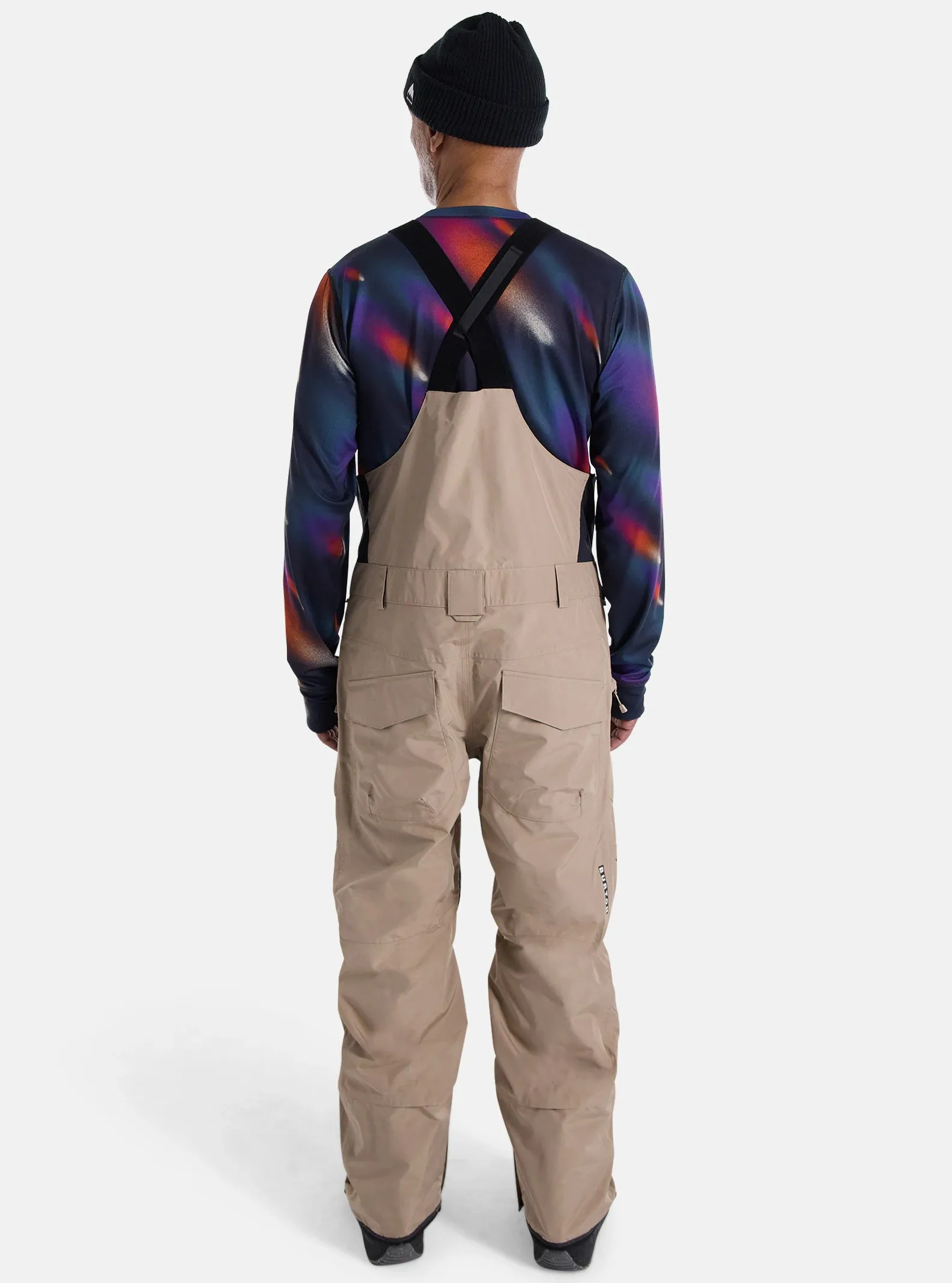 Burton GORE-TEX Reserve Bib Pants Mens 2025 Summit Taupe