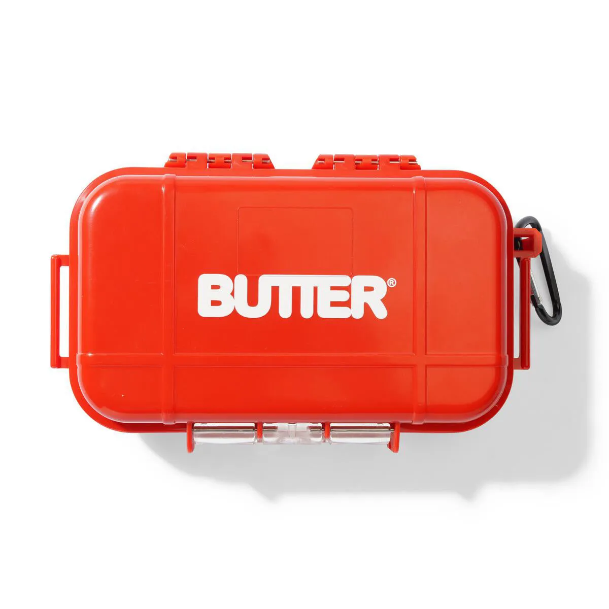 Butter Goods - Mini Plastic Logo Case Red