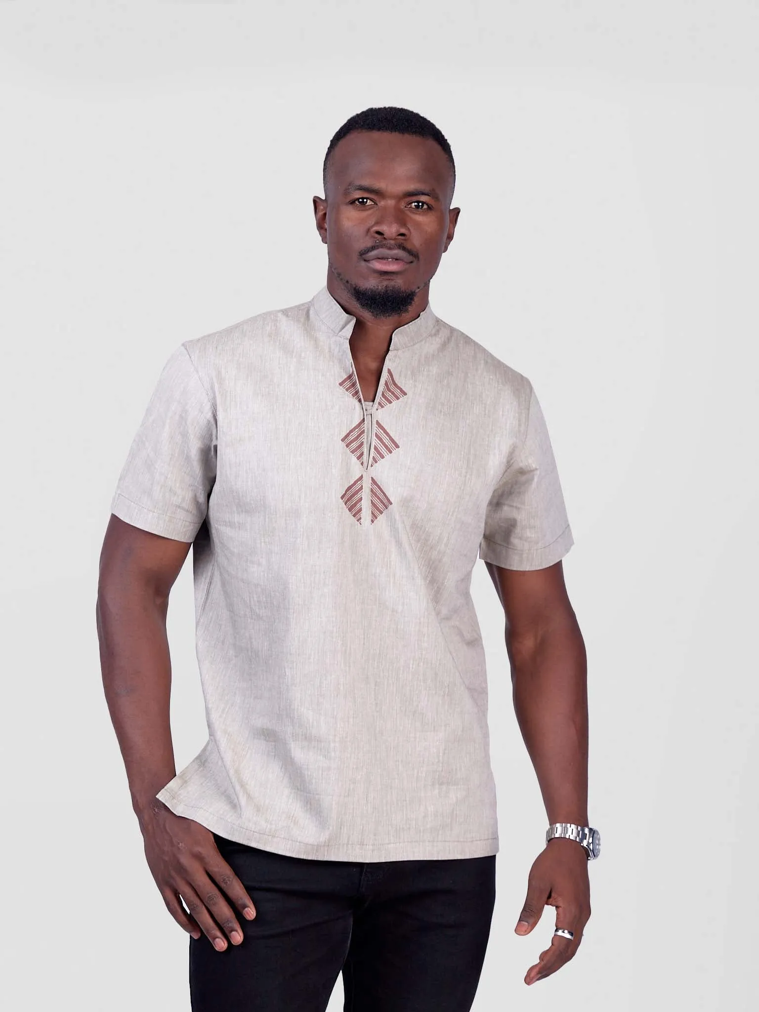 BW Short Sleeved Shirts Buff
